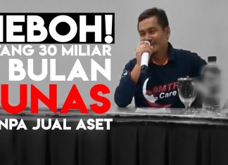 HEBOH! UTANG 30 MILIAR 7 BULAN LUNAS TANPA JUAL ASET