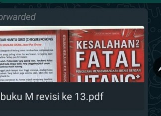 Beredar pdf Buku Merah Bajakan pdf Buku Merah Bajakan